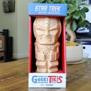 Geeki Tikis Lt. Worf tiki mug